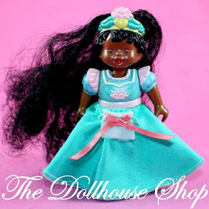Fisher Price Loving Family Once upon a Dream Dollhouse African American Princess Girl Doll-Toys & Hobbies:Preschool Toys & Pretend Play:Fisher-Price:1963-Now:Dollhouses-Fisher-Price-African American, Dollhouse, Dolls, Dream Dollhouse, Fisher Price, Girl Dolls, Loving Family, Once Upon a Dream Castle, Used-The Dollhouse Shop