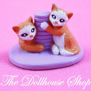 Fisher Price Loving Family Sweet Streets Dollhouse 2 Playful Kitten cat Pet shop-Toys & Hobbies:Preschool Toys & Pretend Play:Fisher-Price:1963-Now:Dollhouses-Fisher-Price-Animals & Pets, Dollhouse, Fisher Price, Loving Family, Sweet Streets, Used-The Dollhouse Shop