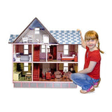 Melissa & Doug Pink Classic Heirloom Victorian Wooden Dollhouse-Dollhouse-Melissa & Doug-Dollhouse, Dollhouses, Melissa & Doug, New, New Boxed Sets-The Dollhouse Shop