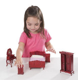 Melissa & Doug Victorian Dollhouse Bedroom Set-dollhouse-Melissa & Doug-Bedroom,Dollhouse,Melissa & Doug,New,New Boxes Sets-The Dollhouse Shop