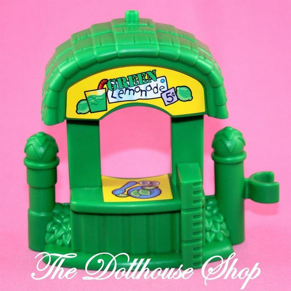 New Green Lemonade Stand St Patricks Day Parade Fisher Price Little People-Toys & Hobbies:Preschool Toys & Pretend Play:Fisher-Price:1963-Now:Little People (1997-Now)-Fisher-Price-Fisher Price,Holidays & Seasonal,Little People,New-The Dollhouse Shop