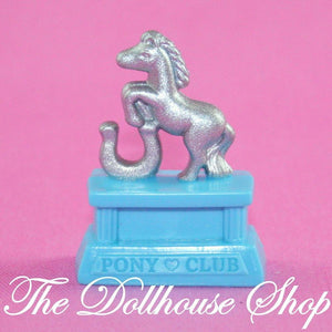 New Silver Blue Horse Pony Trophy Stable Fisher Price Loving Family Dollhouse-Toys & Hobbies:Preschool Toys & Pretend Play:Fisher-Price:1963-Now:Dollhouses-Fisher-Price-Dollhouse, Fisher Price, Horses & Stables, Loving Family, New-The Dollhouse Shop