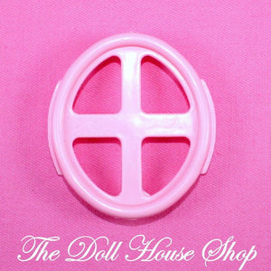 Replacement Pink Round Window Fisher Price Loving Family Dream Dollhouse-Toys & Hobbies:Preschool Toys & Pretend Play:Fisher-Price:1963-Now:Dollhouses-Fisher-Price-Dollhouse, Dream Dollhouse, Fisher Price, Loving Family, Pink, Replacement Parts, Used-The Dollhouse Shop