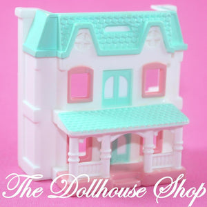 Toy Miniature Fisher Price Loving Family Dream Dollhouse Green Roof-Toys & Hobbies:Preschool Toys & Pretend Play:Fisher-Price:1963-Now:Dollhouses-Fisher-Price-Dollhouse, Dream Dollhouse, Fisher Price, Loving Family, Nursery, Playroom, Used-Fisher Price Loving Family Dream Dollhouse furniture accessories miniature toy replica or the original Dream Dollhouse for your dollhouse nursery or playroom. This sweet replica is approx. 2 1/2 inches tall. Perfect for Fisher Price Loving Family Dream Dollhouse or Playsk